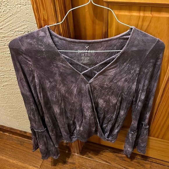 American Eagle soft & sexy purple top - Picture 1 of 6